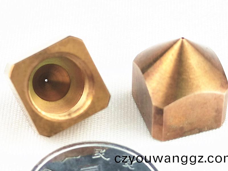 微孔零件加工，精密吸嘴(zui)